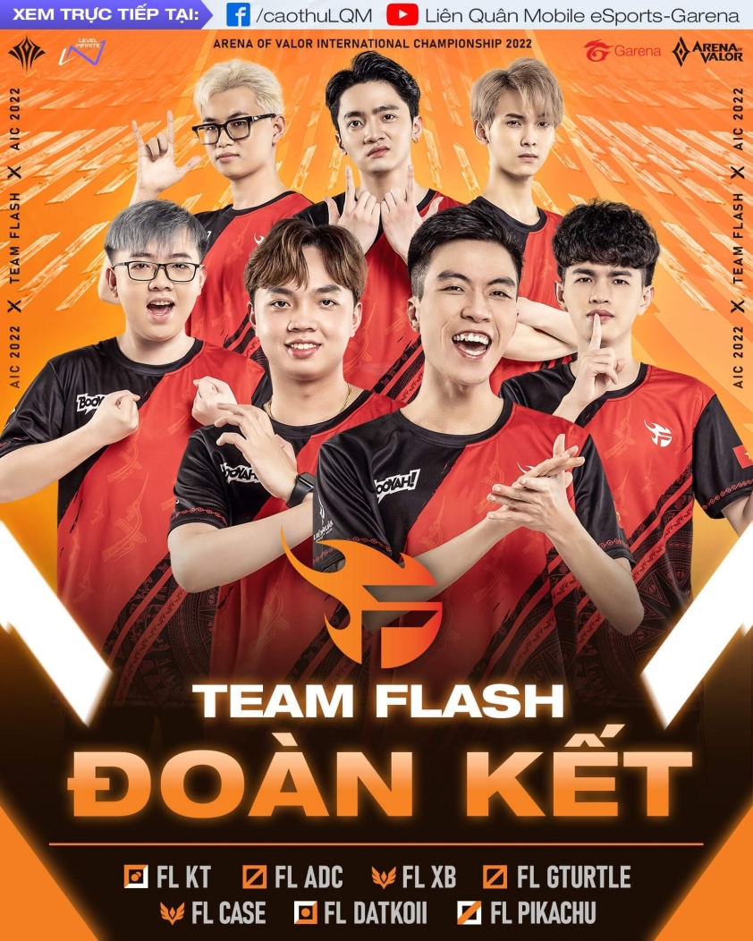 mang toi aic 2022 doi hinh chap va, team flash lieu co lam nen chuyen 3