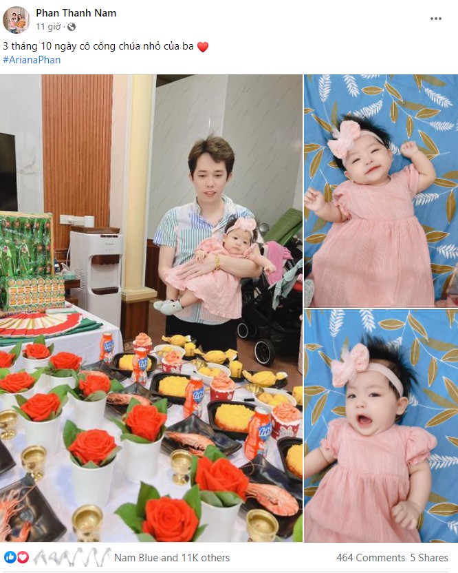 streamer nam blue khoe anh con gai dang yeu 7