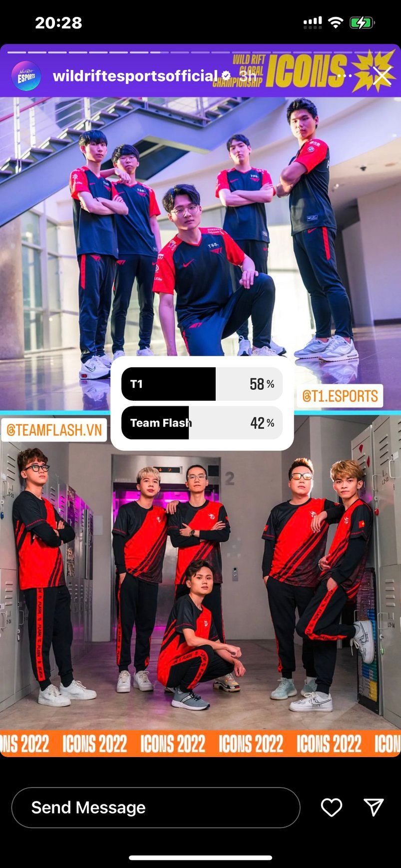 cktg toc chien team flash danh bai t1 trong lan dau gap mat 3