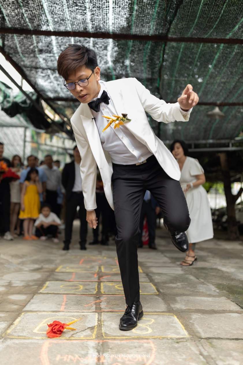 Bomman và Minh Nghi rạng rỡ trong ngày lễ vu quy 156705