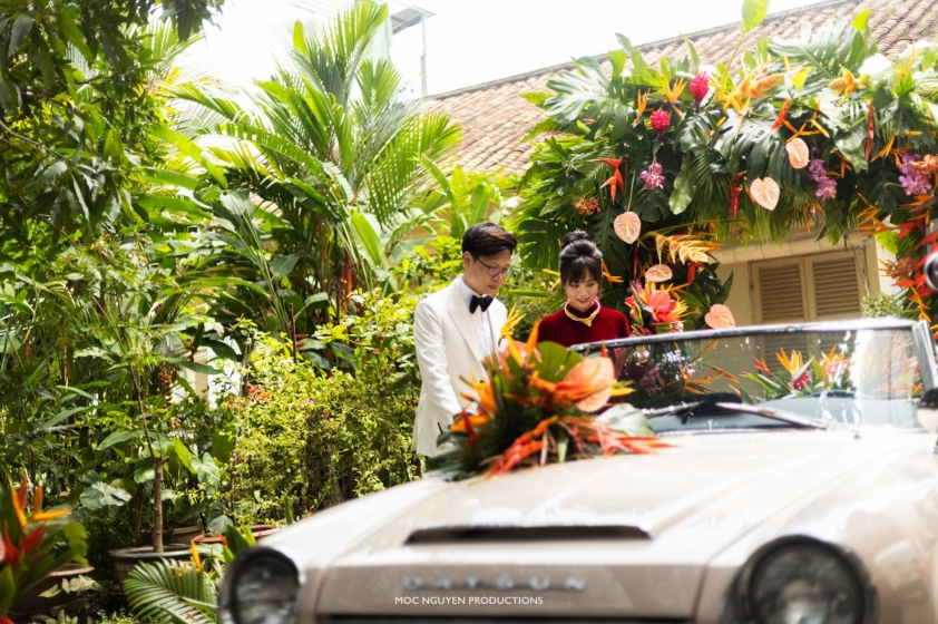 Bomman và Minh Nghi rạng rỡ trong ngày lễ vu quy 156708