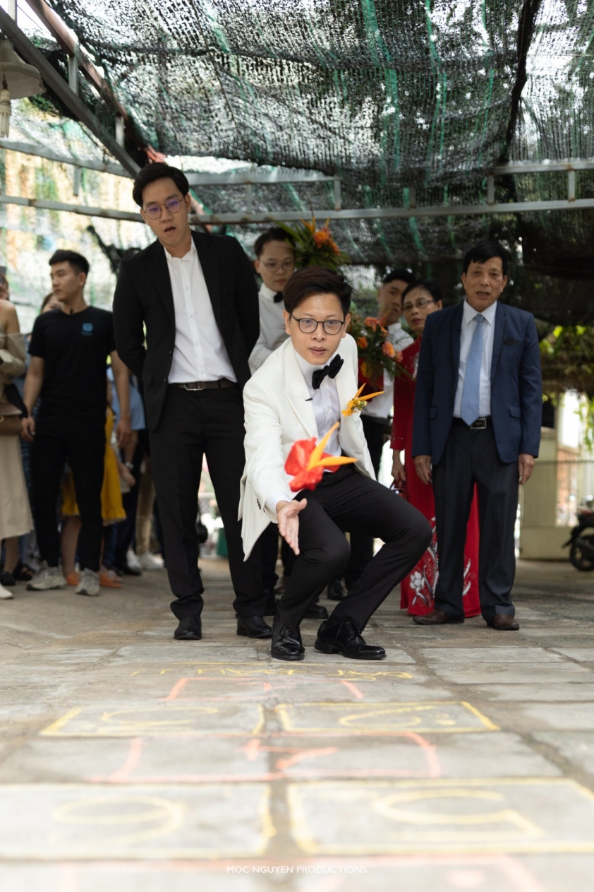 Bomman và Minh Nghi rạng rỡ trong ngày lễ vu quy 156712