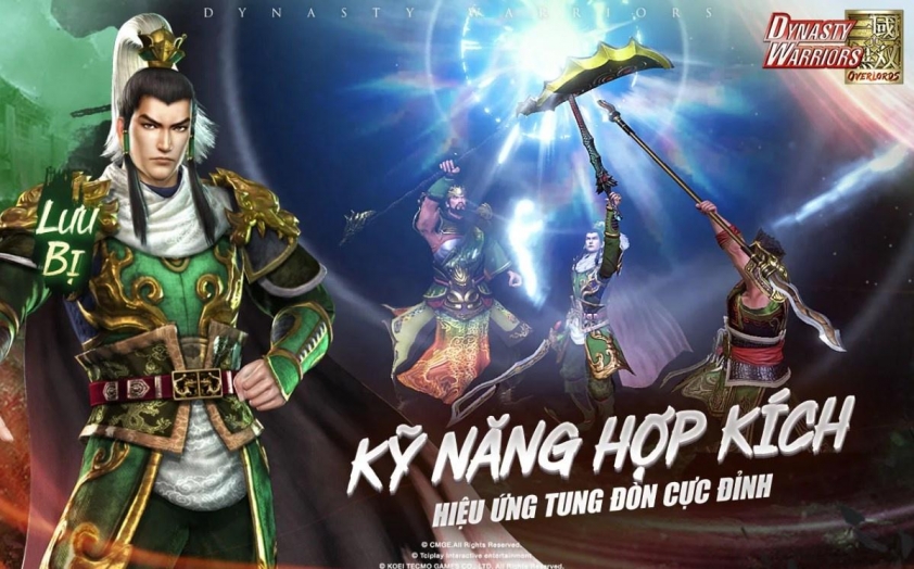 Code Dynasty Warriors Overlords VNG mới nhất và cách nhập giftcode 169938