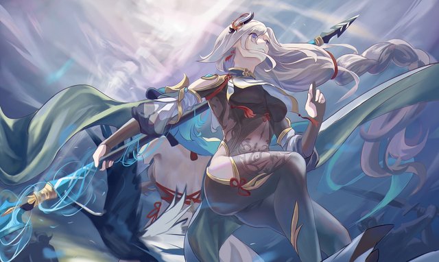 Cosplay Shenhe trong Genshin Impact lạnh lùng nhưng không kém phần xinh đẹp 172240