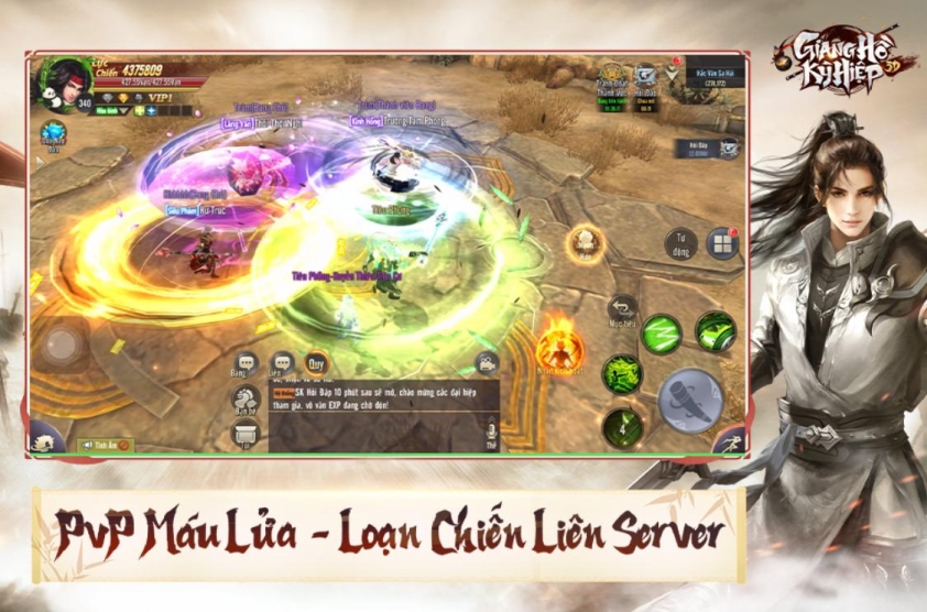 Code Giang Hồ Kỳ Hiệp 3D mới nhất và cách nhập GIFTCODE 174000
