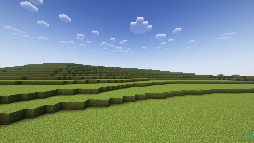 Game thủ Minecraft tái hiện lại hình nền đồng cỏ xanh huyền thoại của Windows XP-183312