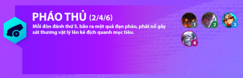 Cách chơi đội hình Aphelios Pháo Thủ DTCL Mùa 7.5 187270