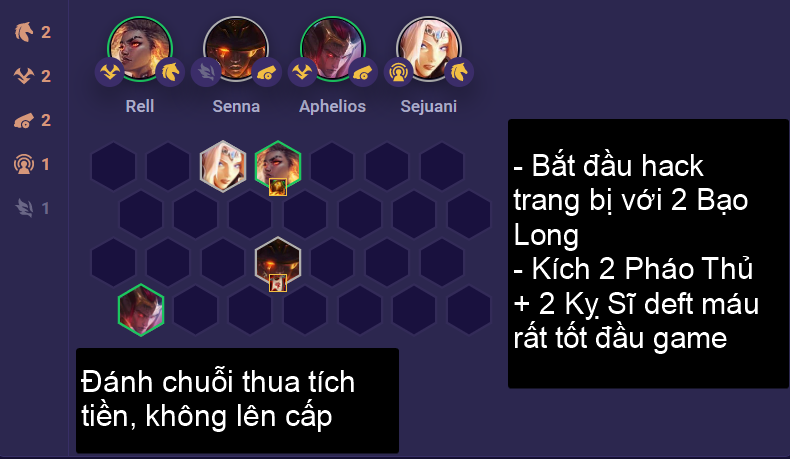 Cách chơi đội hình Aphelios Pháo Thủ DTCL Mùa 7.5 187272