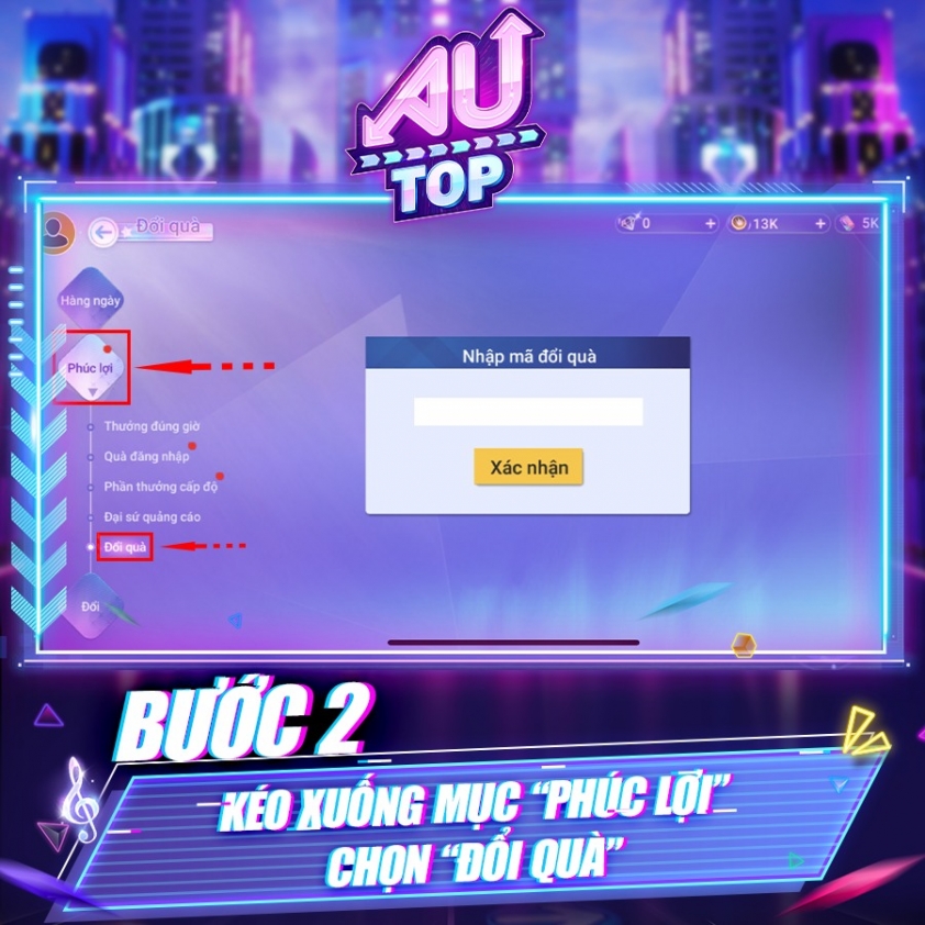 Code AU TOP VTC Mobile MỚI NHẤT 2022 193649