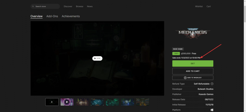 Epic Games tặng miễn phí tựa game kinh dị sinh tồn Saturnalia 210090
