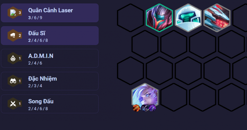 Cách chơi đội hình Zed Quân Cảnh Laser DTCL Mùa 8 231253