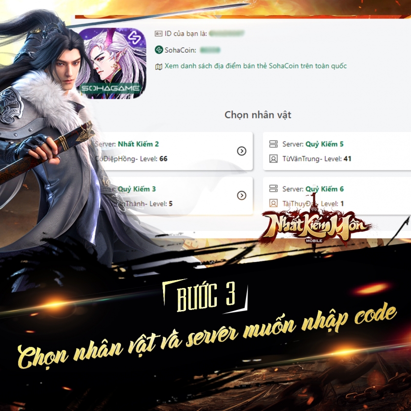 Code Nhất Kiếm Môn mới nhất 2023 và cách nhập 242896