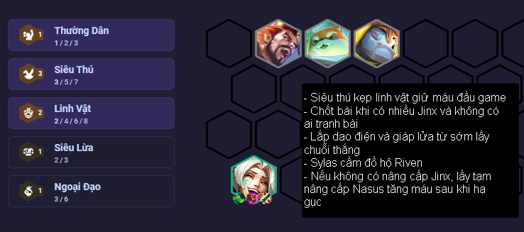 Cách chơi đội hình Jinx Siêu Thú DTCL Mùa 8 252997