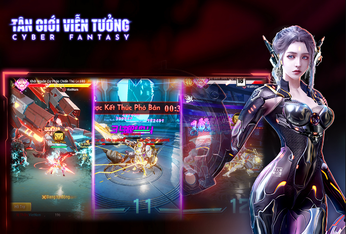 Tựa game Cyber Fantasy - Tân Giới Viễn Tưởng chính thức ra mắt 258326