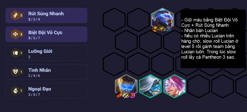 Cách chơi đội hình Twisted Fate Biệt Đội Vô Cực 262066