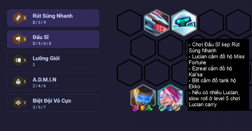 Cách chơi đội hình Miss Fortune Rút Súng Nhanh trong DTCL Mùa 8.5 263446