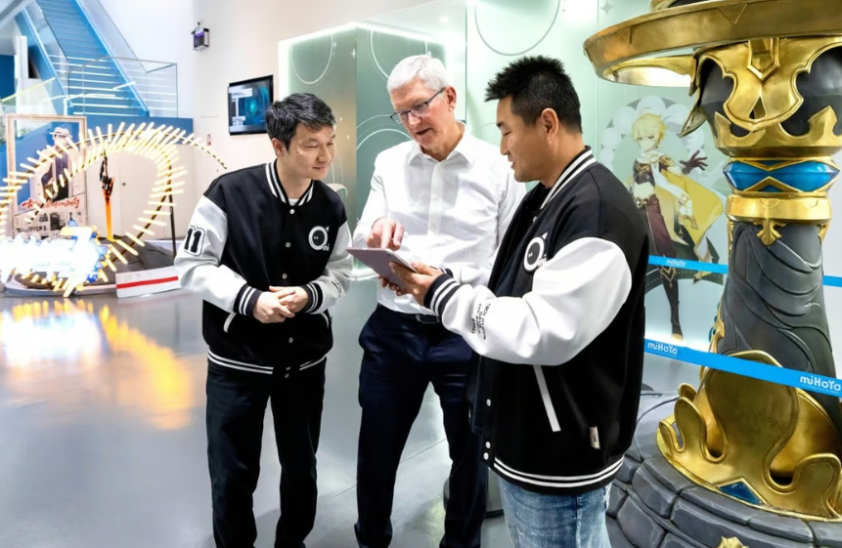 CEO Apple tới thăm trụ sở của Mihoyo, công ty đứng sau Genshin Impact 265187