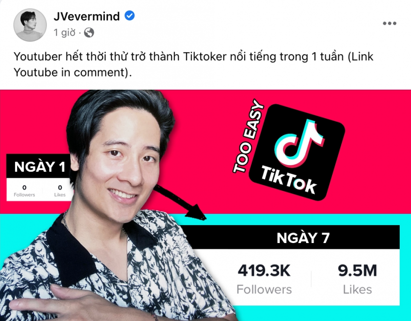 Từng đánh đông dẹp bắc trên Youtube, JVevermind thất bại thảm hại khi chuyển sang nền tảng mới 264923