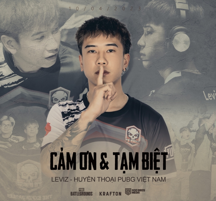 Huyền thoại làng PUBG - tuyển thủ LEVIZ chính thức giải nghệ 268352