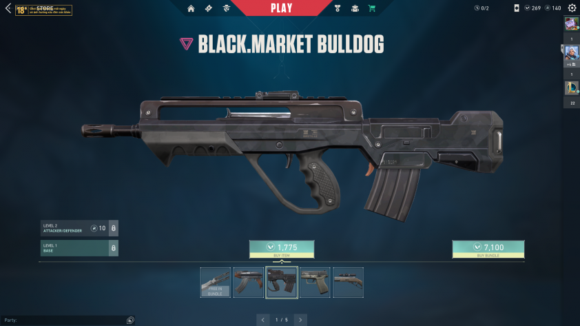 Khẩu súng huyền thoại AK-47 đã có mặt trong VALORANT 269402