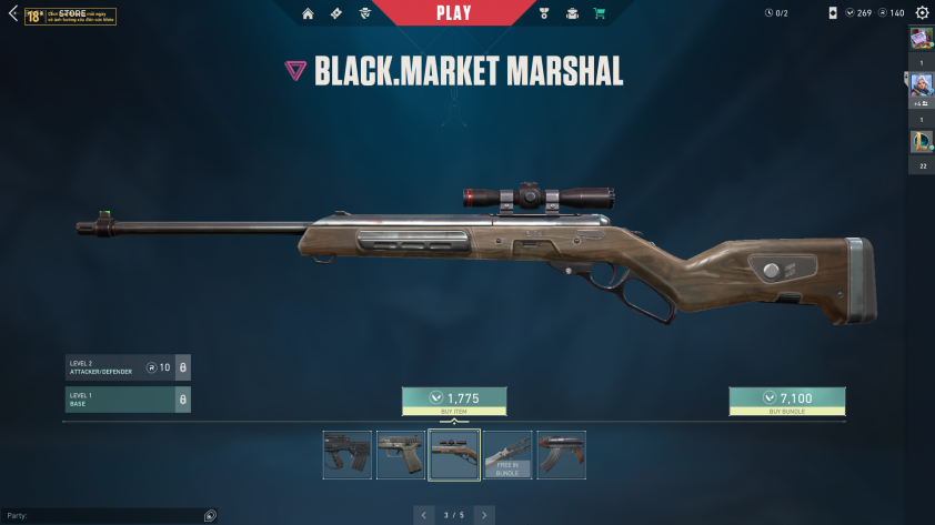 Khẩu súng huyền thoại AK-47 đã có mặt trong VALORANT 269405
