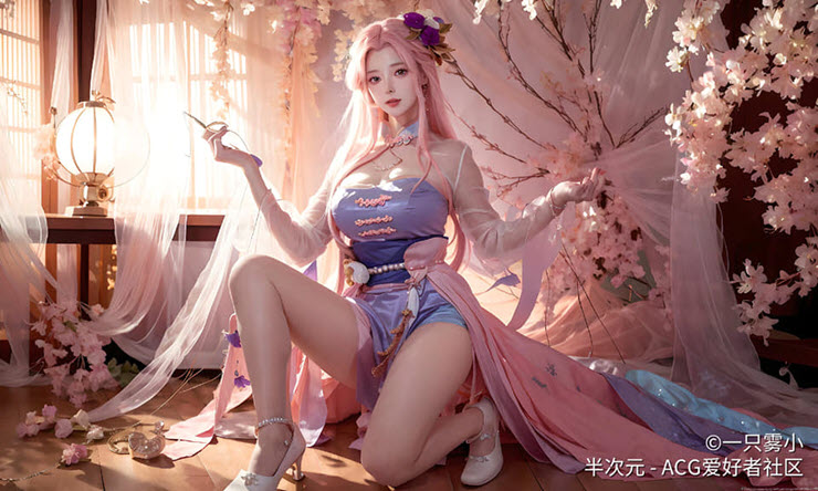 Cosplay Điêu Thuyền Thất Tịch Tiên Tử trong Liên Quân Mobile 280752