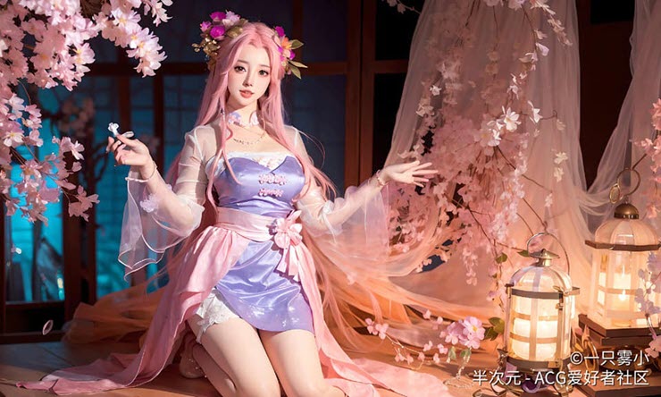 Cosplay Điêu Thuyền Thất Tịch Tiên Tử trong Liên Quân Mobile 280755