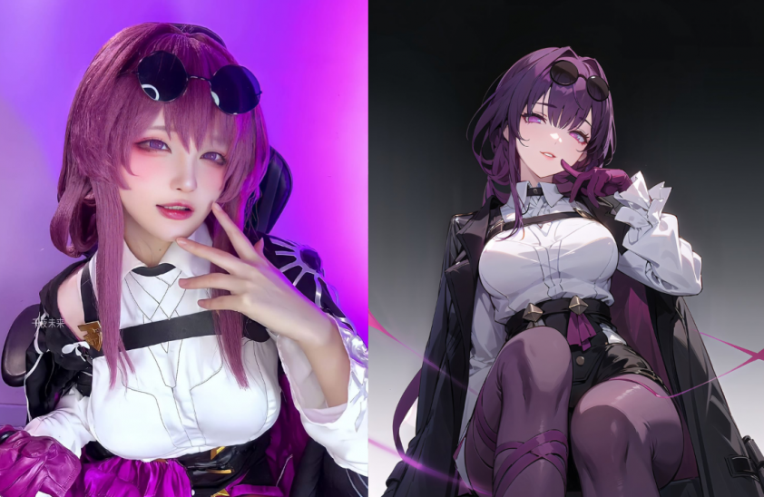 Senyamiku cosplay nhân vật Kafka trong Honkai Star Rail 280652