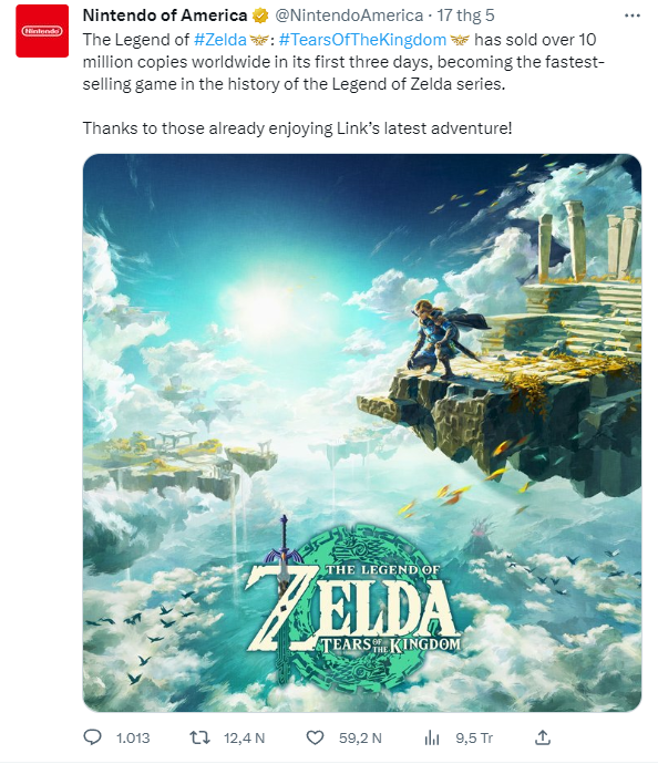Game Legend of Zelda mới bán được 10 triệu bản chỉ sau 3 ngày 281854