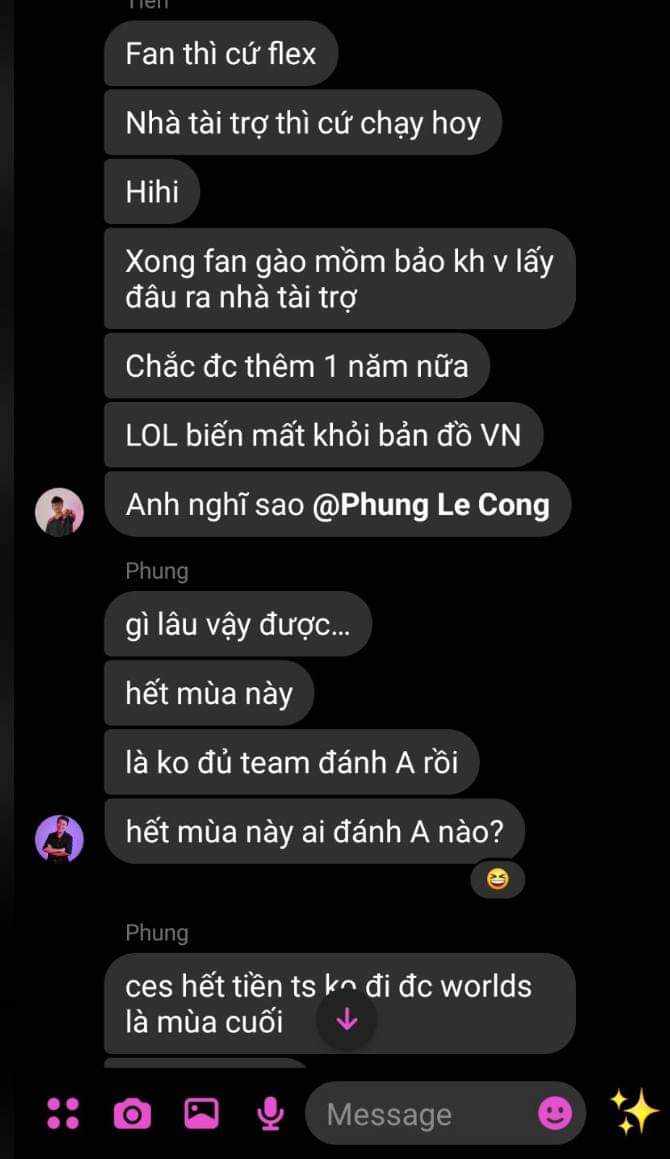 Quản lý Ampverse gọi antifan là 'lũ khốn' 303109