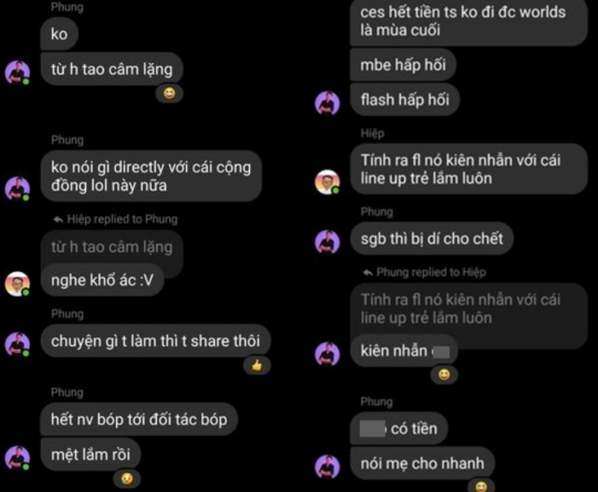 Quản lý Ampverse gọi antifan là 'lũ khốn' 303116