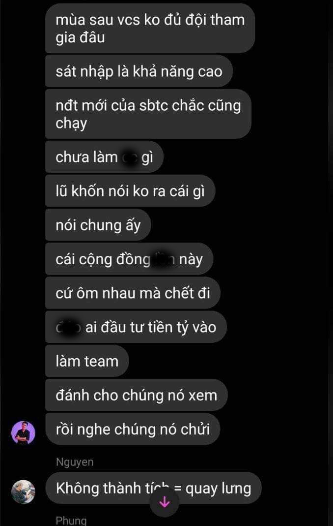 SBTC Esports tiếp tục có động thái xúc phạm fan hâm mộ 302989