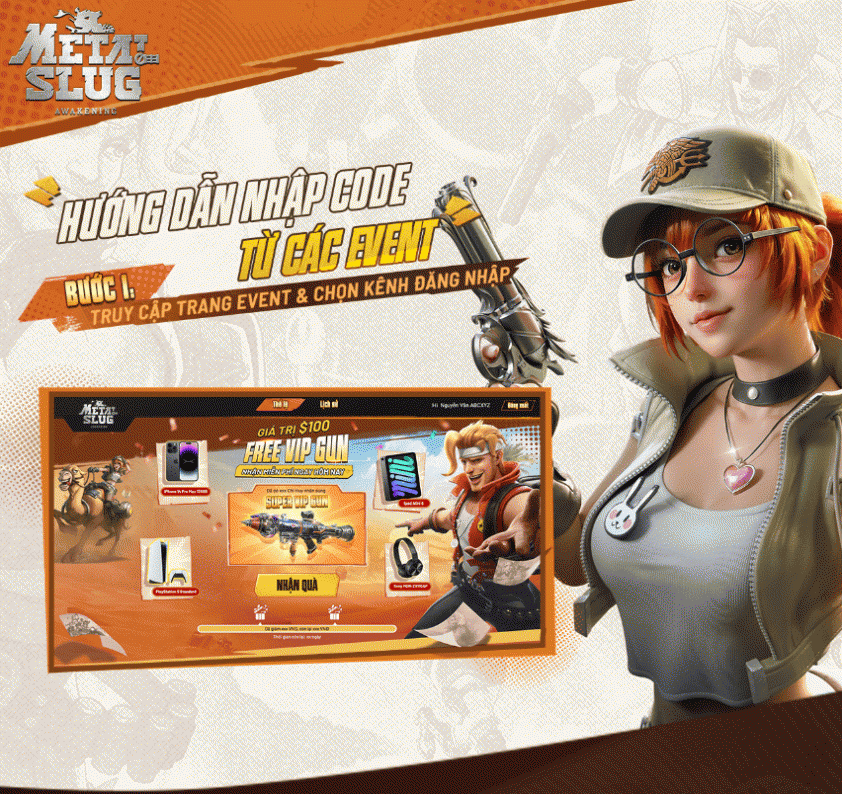 Code Metal Slug Awakening mới nhất và cách nhập 316692