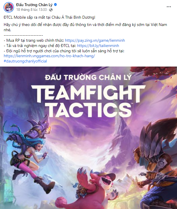 Đấu Trường Chân Lý Mobile sắp ra mắt 316658