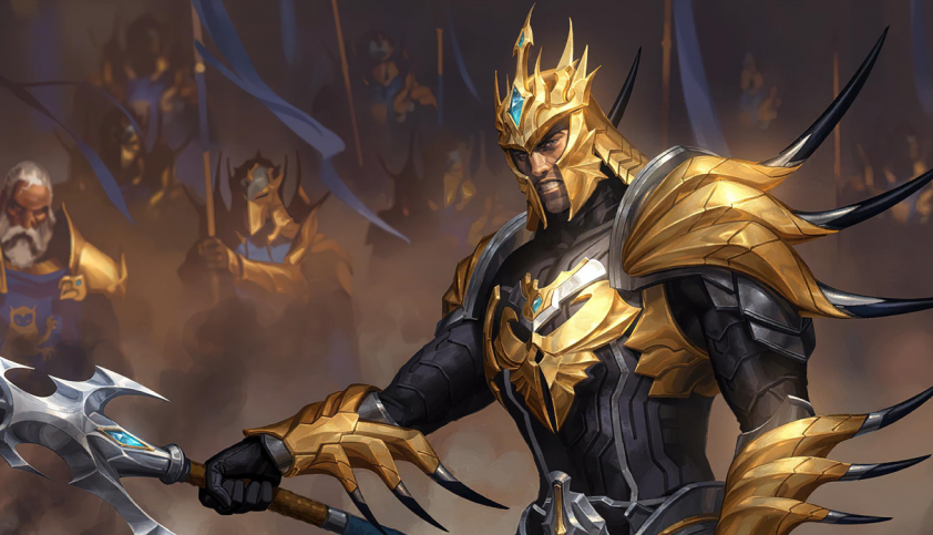 Hoàng tử Demacia đã dần thất sủng sau nhiều đợt nerf trong quá khứ (Ảnh: Jarvan IV)