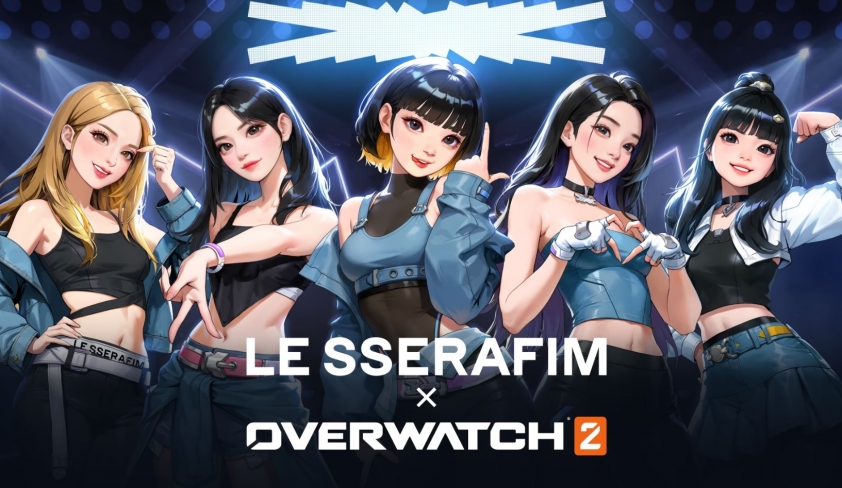 Le Sserafim ra mắt MV hợp tác với Overwatch 2 349552