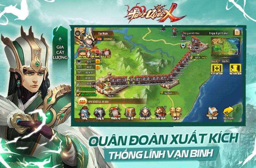Code Tam Quốc X mới nhất và cách nhập 350718