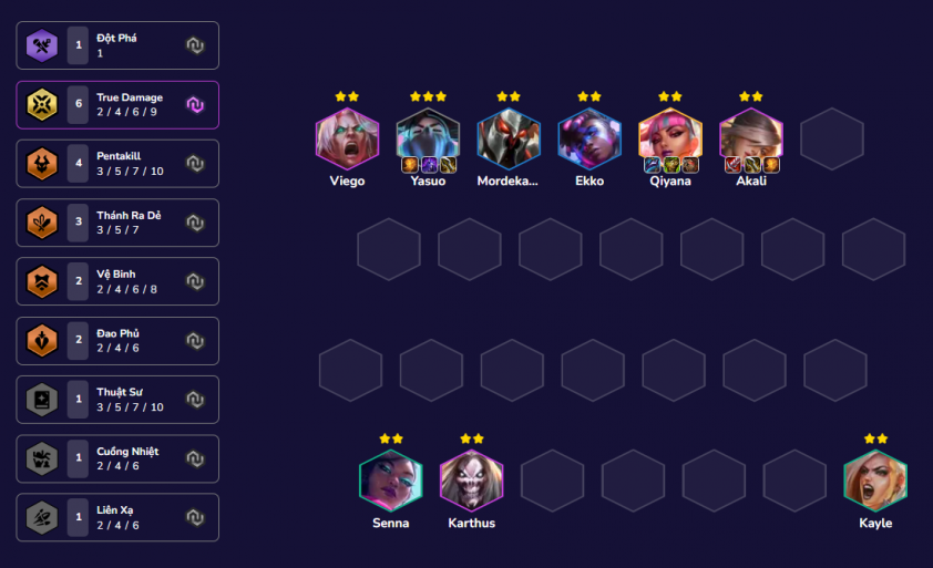 Cách chơi đội hình True Dame Yasuo DTCL Mùa 10 371585
