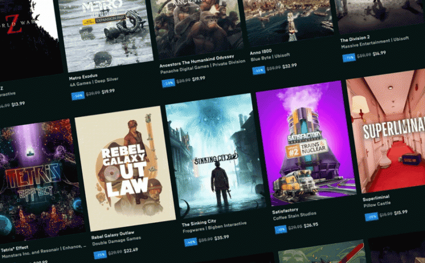 Từ ngày 14/12, Epic Store phát tặng 15 game miễn phí 373088