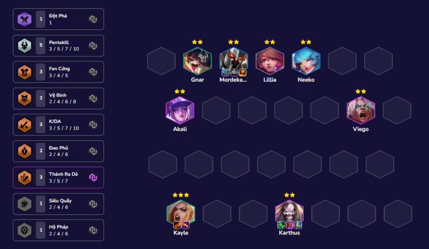 Cách chơi đội hình Kayle Pentakill DTCL Mùa 10 376124