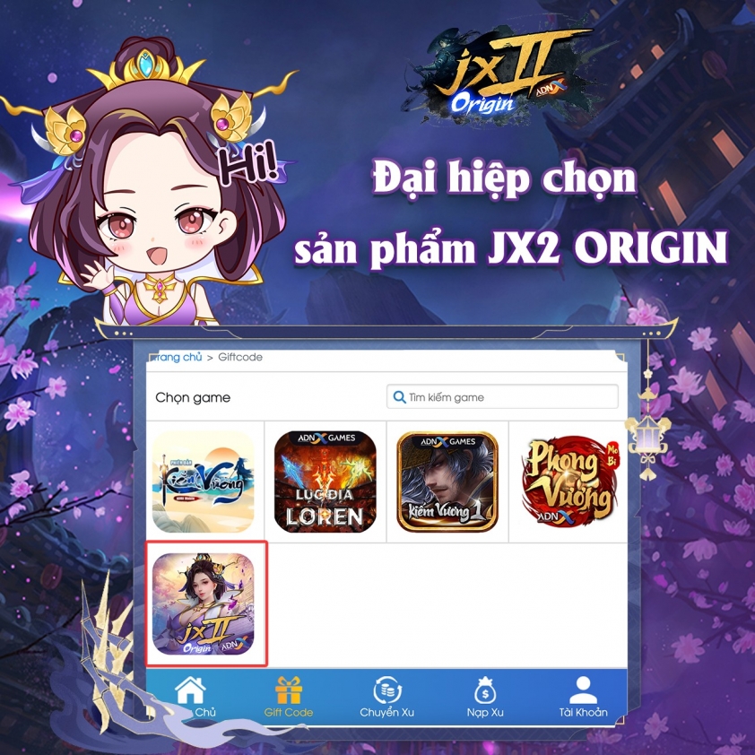 Code JX2 Origin mới nhất 05/2025 và cách nhập 380251
