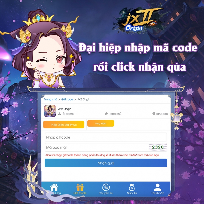 Code JX2 Origin mới nhất 05/2025 và cách nhập 380252