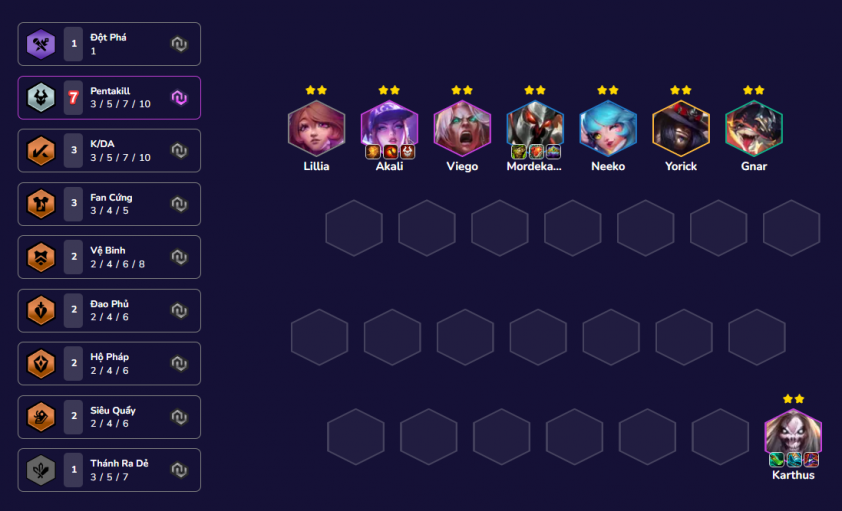 Cách chơi đội hình Akali Pentakill DTCL Mùa 10 389032