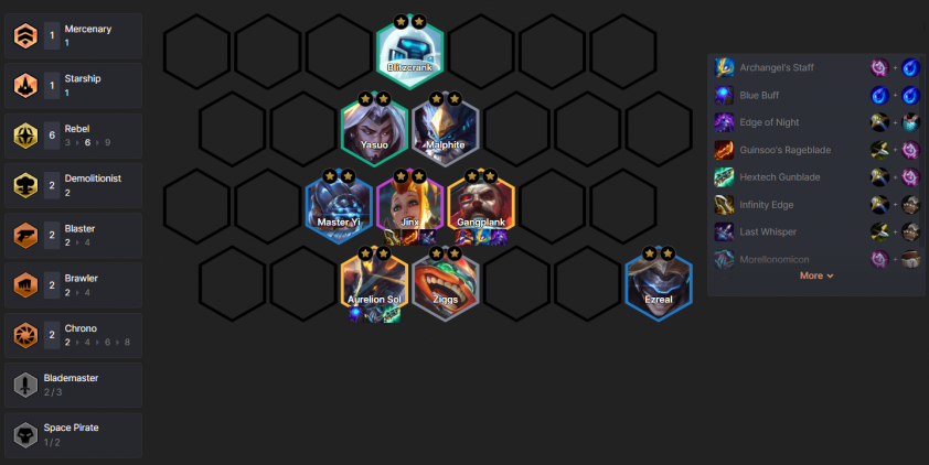 Cách chơi đội hình Jinx Nổi Loạn DTCL Mùa 3.5 395925
