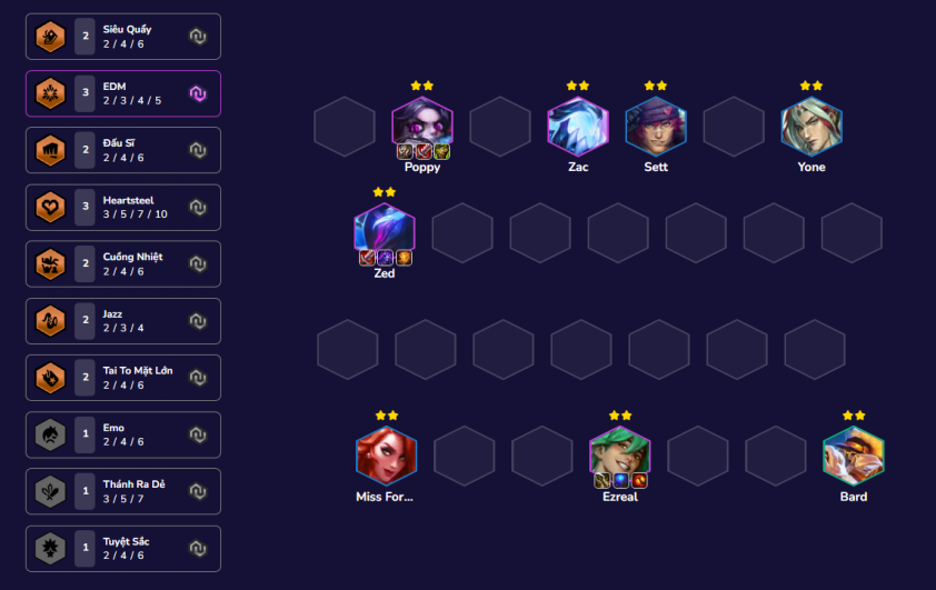 Cách chơi đội hình Ezreal Zed DTCL Mùa 10 400015