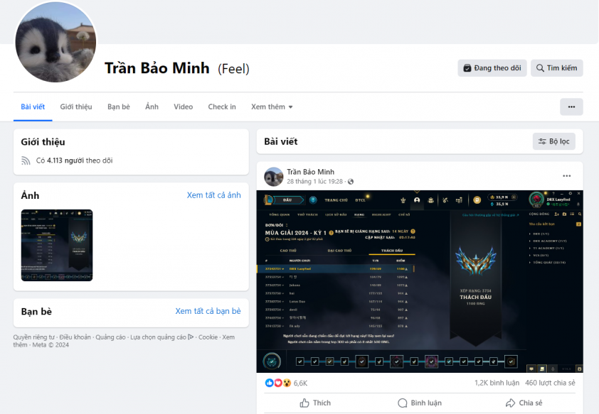 LazyFeel là ai? Người Việt Nam đầu tiên leo top 1 Thách Đấu Hàn 1