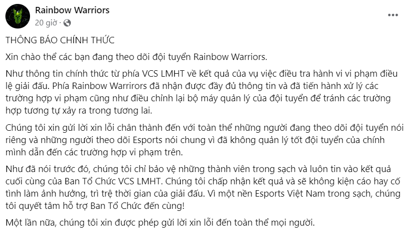 LMHT: Các đội VCS nói gì về