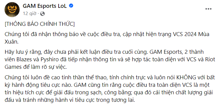 LMHT: Các đội VCS nói gì về