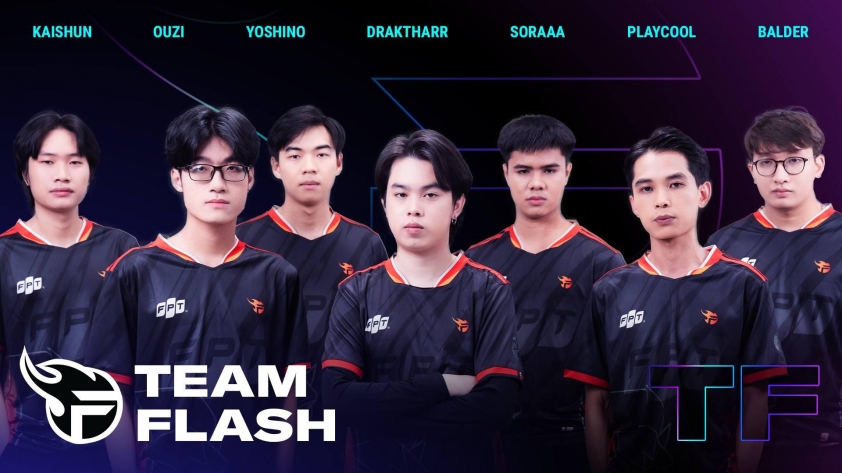 Đội hình Team Flash LMHT mùa giải 2024 484296