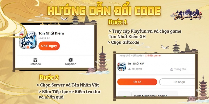 Code Tân Nhất Kiếm GH mới nhất và cách nhập 496471